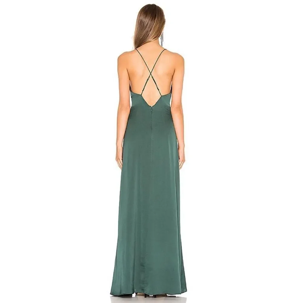 Brand New Keepsake Infinity Ruffle Gown size Large